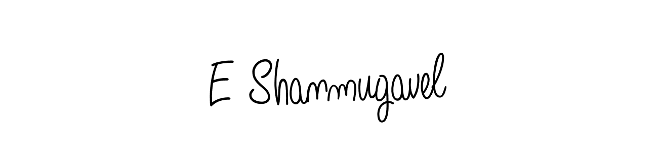 Similarly Angelique-Rose-font-FFP is the best handwritten signature design. Signature creator online .You can use it as an online autograph creator for name E Shanmugavel. E Shanmugavel signature style 5 images and pictures png