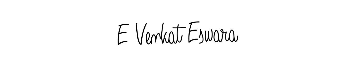 It looks lik you need a new signature style for name E Venkat Eswara. Design unique handwritten (Angelique-Rose-font-FFP) signature with our free signature maker in just a few clicks. E Venkat Eswara signature style 5 images and pictures png