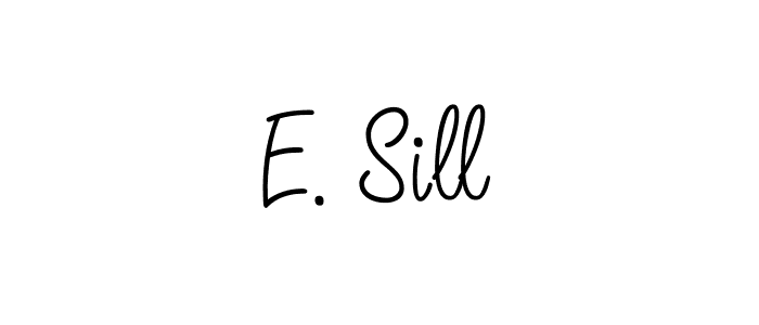 Once you've used our free online signature maker to create your best signature Angelique-Rose-font-FFP style, it's time to enjoy all of the benefits that E. Sill name signing documents. E. Sill signature style 5 images and pictures png