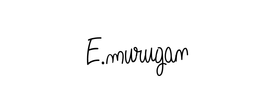 Angelique-Rose-font-FFP is a professional signature style that is perfect for those who want to add a touch of class to their signature. It is also a great choice for those who want to make their signature more unique. Get E.murugan name to fancy signature for free. E.murugan signature style 5 images and pictures png