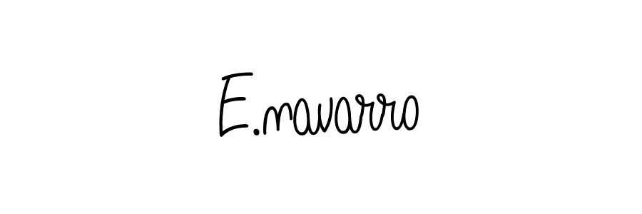 Angelique-Rose-font-FFP is a professional signature style that is perfect for those who want to add a touch of class to their signature. It is also a great choice for those who want to make their signature more unique. Get E.navarro name to fancy signature for free. E.navarro signature style 5 images and pictures png