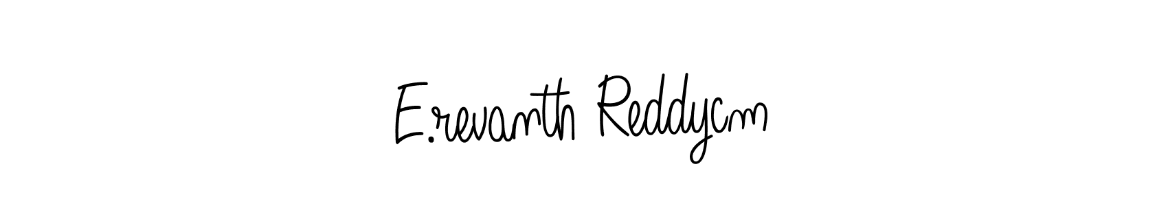 How to Draw E.revanth Reddycm signature style? Angelique-Rose-font-FFP is a latest design signature styles for name E.revanth Reddycm. E.revanth Reddycm signature style 5 images and pictures png