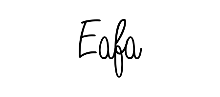 Angelique-Rose-font-FFP is a professional signature style that is perfect for those who want to add a touch of class to their signature. Get Eafa name fancy signature for free. Eafa signature style 5 images and pictures png