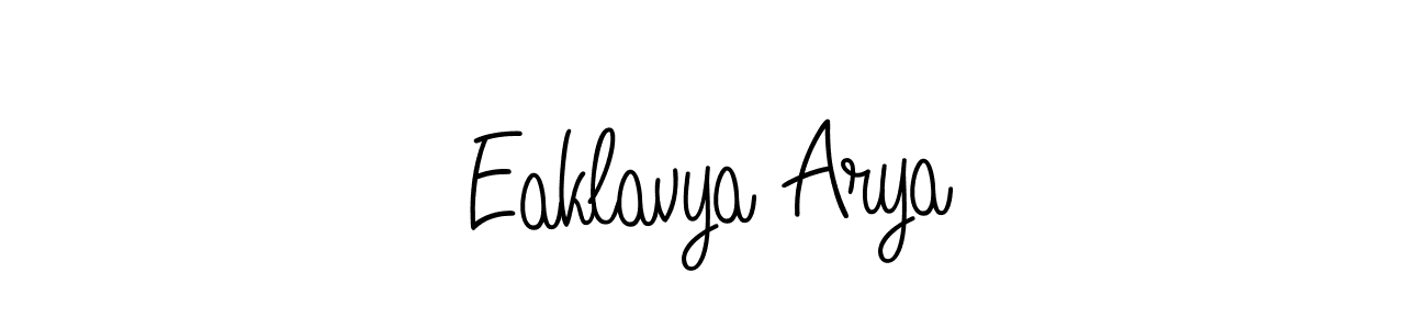 How to make Eaklavya Arya signature? Angelique-Rose-font-FFP is a professional autograph style. Create handwritten signature for Eaklavya Arya name. Eaklavya Arya signature style 5 images and pictures png