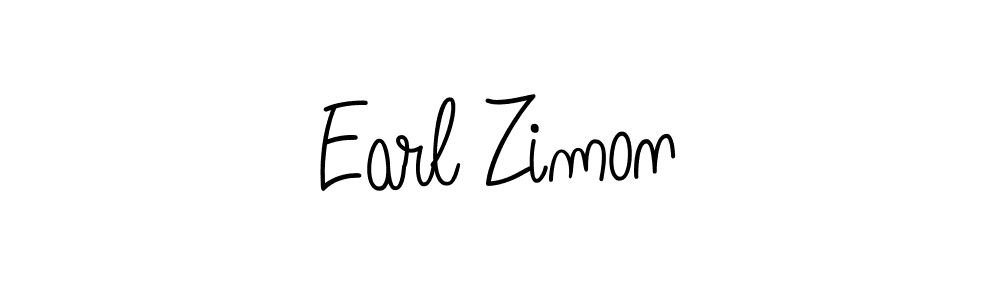 Design your own signature with our free online signature maker. With this signature software, you can create a handwritten (Angelique-Rose-font-FFP) signature for name Earl Zimon. Earl Zimon signature style 5 images and pictures png