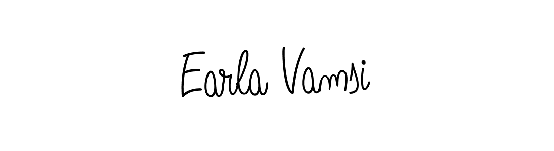 Also You can easily find your signature by using the search form. We will create Earla Vamsi name handwritten signature images for you free of cost using Angelique-Rose-font-FFP sign style. Earla Vamsi signature style 5 images and pictures png