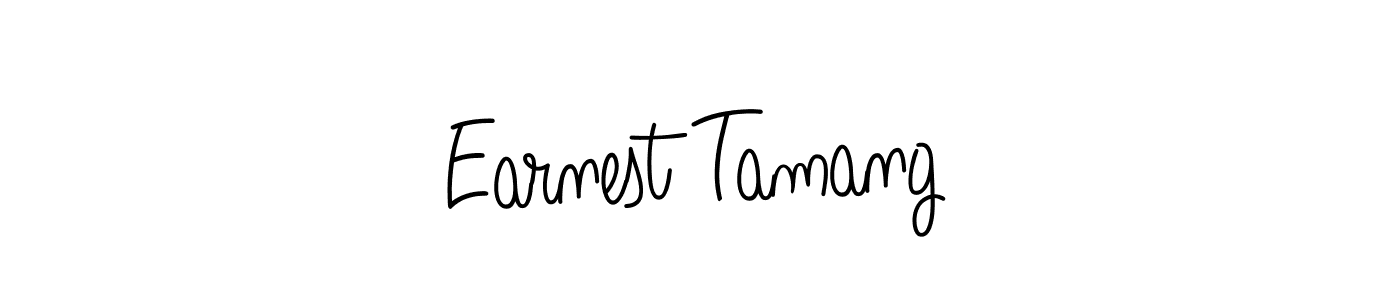 Also You can easily find your signature by using the search form. We will create Earnest Tamang name handwritten signature images for you free of cost using Angelique-Rose-font-FFP sign style. Earnest Tamang signature style 5 images and pictures png