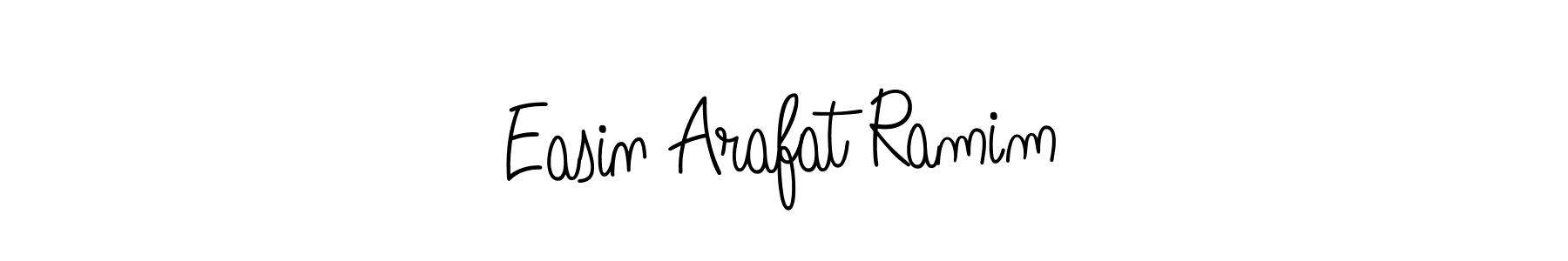 Once you've used our free online signature maker to create your best signature Angelique-Rose-font-FFP style, it's time to enjoy all of the benefits that Easin Arafat Ramim name signing documents. Easin Arafat Ramim signature style 5 images and pictures png