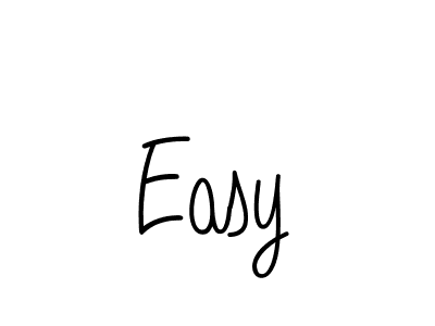 How to Draw Easy signature style? Angelique-Rose-font-FFP is a latest design signature styles for name Easy. Easy signature style 5 images and pictures png