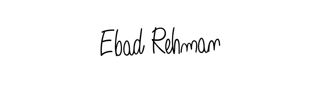 Make a short Ebad Rehman signature style. Manage your documents anywhere anytime using Angelique-Rose-font-FFP. Create and add eSignatures, submit forms, share and send files easily. Ebad Rehman signature style 5 images and pictures png