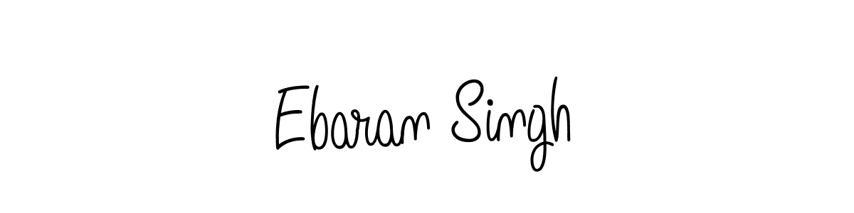 Ebaran Singh stylish signature style. Best Handwritten Sign (Angelique-Rose-font-FFP) for my name. Handwritten Signature Collection Ideas for my name Ebaran Singh. Ebaran Singh signature style 5 images and pictures png