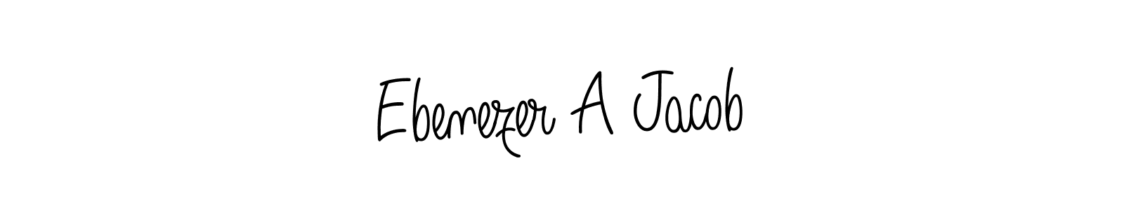 Best and Professional Signature Style for Ebenezer A Jacob. Angelique-Rose-font-FFP Best Signature Style Collection. Ebenezer A Jacob signature style 5 images and pictures png