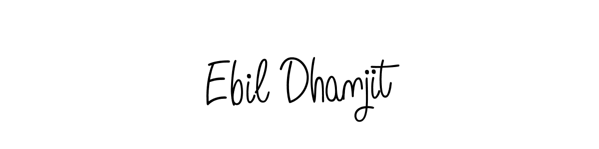 Make a beautiful signature design for name Ebil Dhanjit. Use this online signature maker to create a handwritten signature for free. Ebil Dhanjit signature style 5 images and pictures png