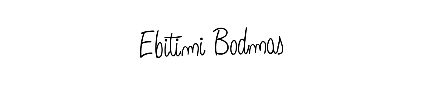 Create a beautiful signature design for name Ebitimi Bodmas. With this signature (Angelique-Rose-font-FFP) fonts, you can make a handwritten signature for free. Ebitimi Bodmas signature style 5 images and pictures png
