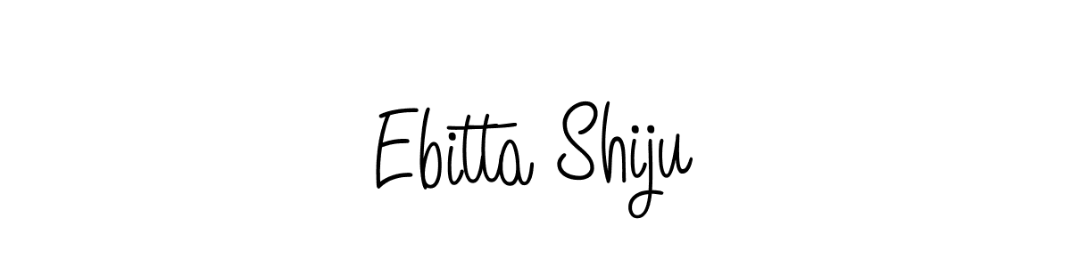 Check out images of Autograph of Ebitta Shiju name. Actor Ebitta Shiju Signature Style. Angelique-Rose-font-FFP is a professional sign style online. Ebitta Shiju signature style 5 images and pictures png