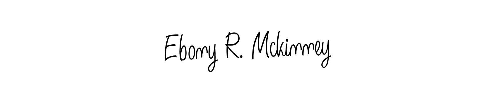 How to Draw Ebony R. Mckinney signature style? Angelique-Rose-font-FFP is a latest design signature styles for name Ebony R. Mckinney. Ebony R. Mckinney signature style 5 images and pictures png