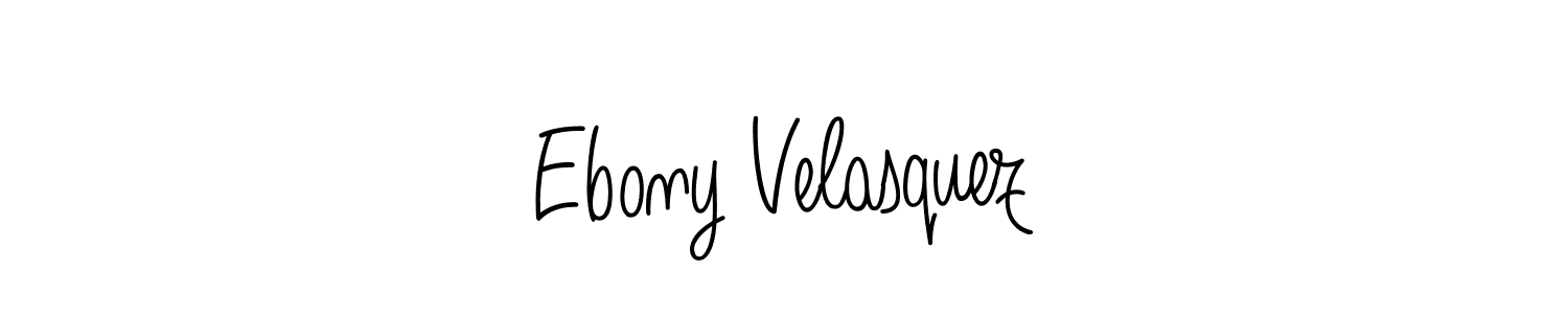 Make a short Ebony Velasquez signature style. Manage your documents anywhere anytime using Angelique-Rose-font-FFP. Create and add eSignatures, submit forms, share and send files easily. Ebony Velasquez signature style 5 images and pictures png
