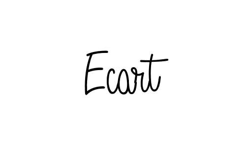 Make a beautiful signature design for name Ecart. Use this online signature maker to create a handwritten signature for free. Ecart signature style 5 images and pictures png