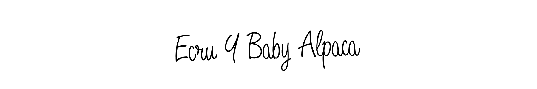 Angelique-Rose-font-FFP is a professional signature style that is perfect for those who want to add a touch of class to their signature. It is also a great choice for those who want to make their signature more unique. Get Ecru Y Baby Alpaca name to fancy signature for free. Ecru Y Baby Alpaca signature style 5 images and pictures png