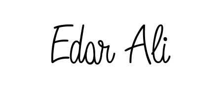 Looking for an artistic signature for Edar Ali? The Angelique-Rose-font-FFP calligraphy style gives a sophisticated flow suitable for business cards and emails. Edar Ali signature style 5 images and pictures png