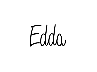 Best and Professional Signature Style for Edda. Angelique-Rose-font-FFP Best Signature Style Collection. Edda signature style 5 images and pictures png