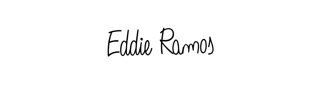 Eddie Ramos stylish signature style. Best Handwritten Sign (Angelique-Rose-font-FFP) for my name. Handwritten Signature Collection Ideas for my name Eddie Ramos. Eddie Ramos signature style 5 images and pictures png