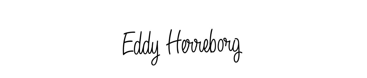 Best and Professional Signature Style for Eddy Herreborg. Angelique-Rose-font-FFP Best Signature Style Collection. Eddy Herreborg signature style 5 images and pictures png