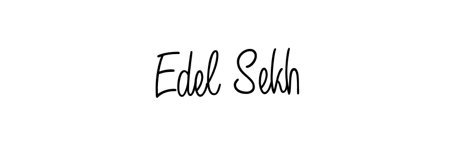Here are the top 10 professional signature styles for the name Edel Sekh. These are the best autograph styles you can use for your name. Edel Sekh signature style 5 images and pictures png