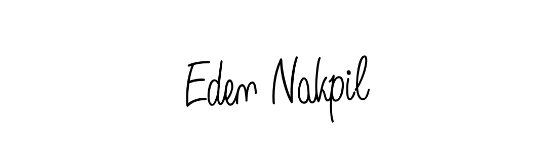 Best and Professional Signature Style for Eden Nakpil. Angelique-Rose-font-FFP Best Signature Style Collection. Eden Nakpil signature style 5 images and pictures png
