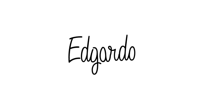 Use a signature maker to create a handwritten signature online. With this signature software, you can design (Angelique-Rose-font-FFP) your own signature for name Edgardo. Edgardo signature style 5 images and pictures png