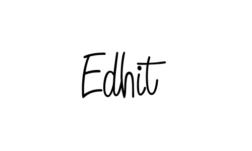 Create a beautiful signature design for name Edhit. With this signature (Angelique-Rose-font-FFP) fonts, you can make a handwritten signature for free. Edhit signature style 5 images and pictures png