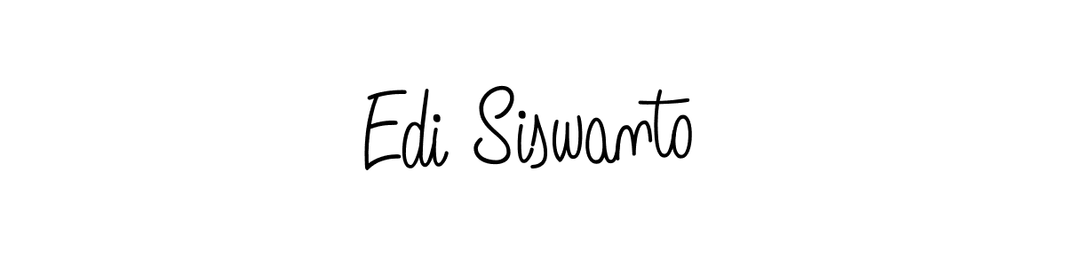 How to make Edi Siswanto signature? Angelique-Rose-font-FFP is a professional autograph style. Create handwritten signature for Edi Siswanto name. Edi Siswanto signature style 5 images and pictures png