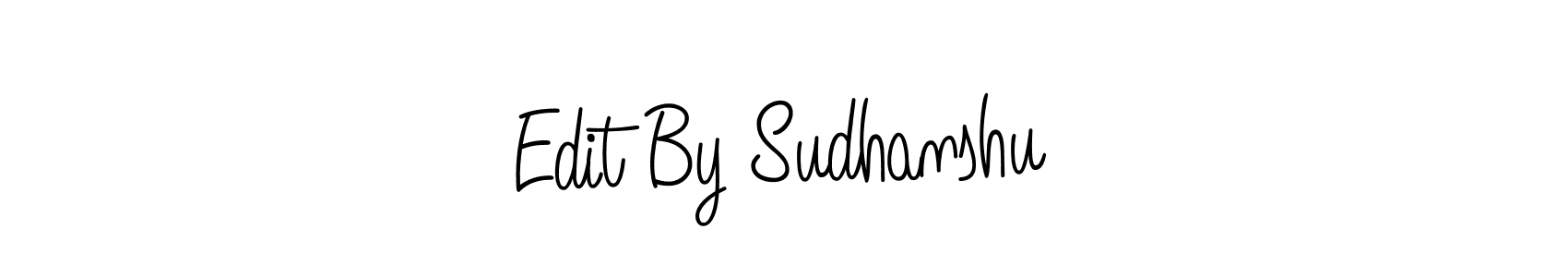 You can use this online signature creator to create a handwritten signature for the name Edit By Sudhanshu. This is the best online autograph maker. Edit By Sudhanshu signature style 5 images and pictures png