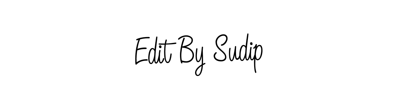 How to Draw Edit By Sudip signature style? Angelique-Rose-font-FFP is a latest design signature styles for name Edit By Sudip. Edit By Sudip signature style 5 images and pictures png