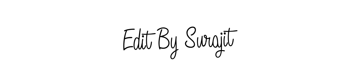 This is the best signature style for the Edit By Surajit name. Also you like these signature font (Angelique-Rose-font-FFP). Mix name signature. Edit By Surajit signature style 5 images and pictures png