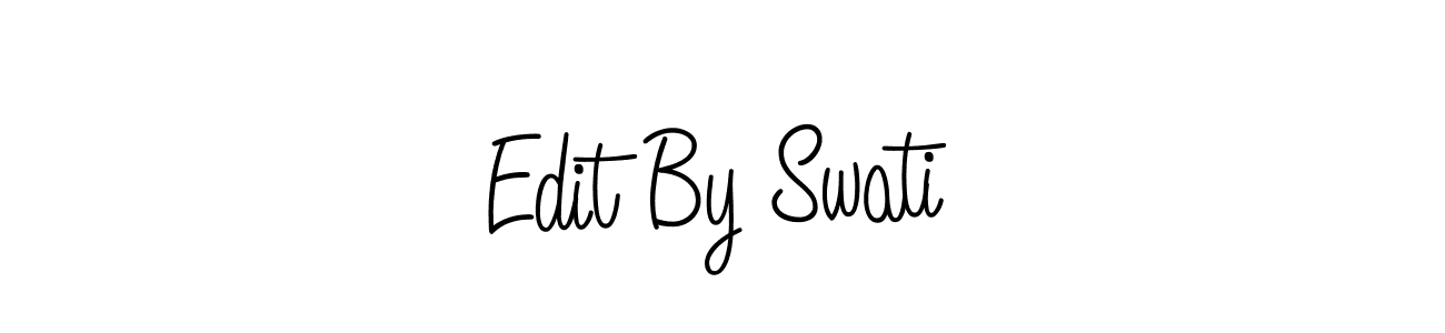 Make a beautiful signature design for name Edit By Swati. Use this online signature maker to create a handwritten signature for free. Edit By Swati signature style 5 images and pictures png