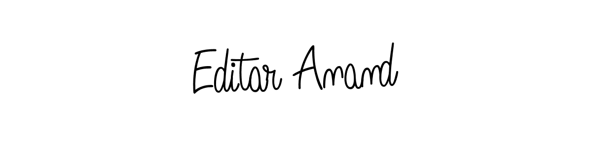 Also we have Editar Anand name is the best signature style. Create professional handwritten signature collection using Angelique-Rose-font-FFP autograph style. Editar Anand signature style 5 images and pictures png