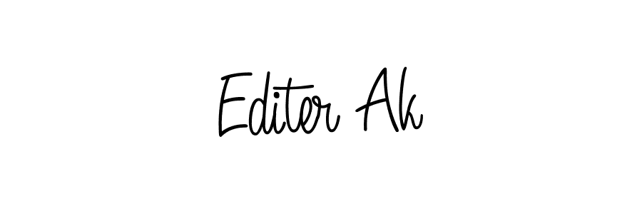 Once you've used our free online signature maker to create your best signature Angelique-Rose-font-FFP style, it's time to enjoy all of the benefits that Editer Ak name signing documents. Editer Ak signature style 5 images and pictures png