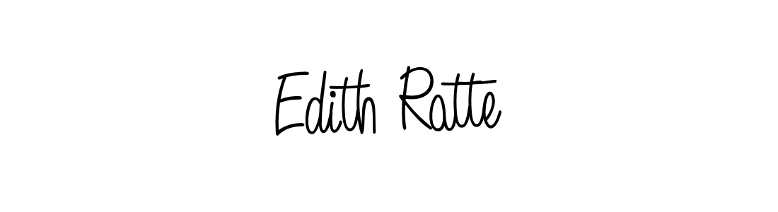 How to Draw Edith Ratte signature style? Angelique-Rose-font-FFP is a latest design signature styles for name Edith Ratte. Edith Ratte signature style 5 images and pictures png