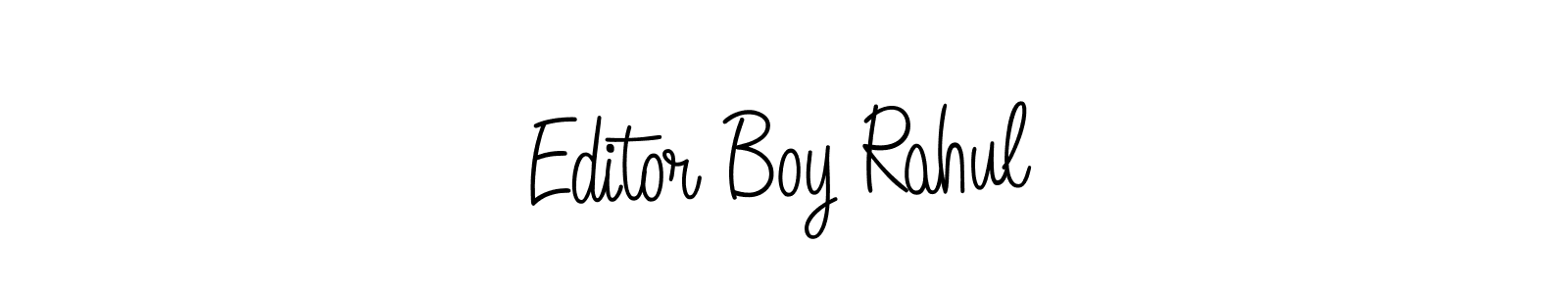 You can use this online signature creator to create a handwritten signature for the name Editor Boy Rahul. This is the best online autograph maker. Editor Boy Rahul signature style 5 images and pictures png