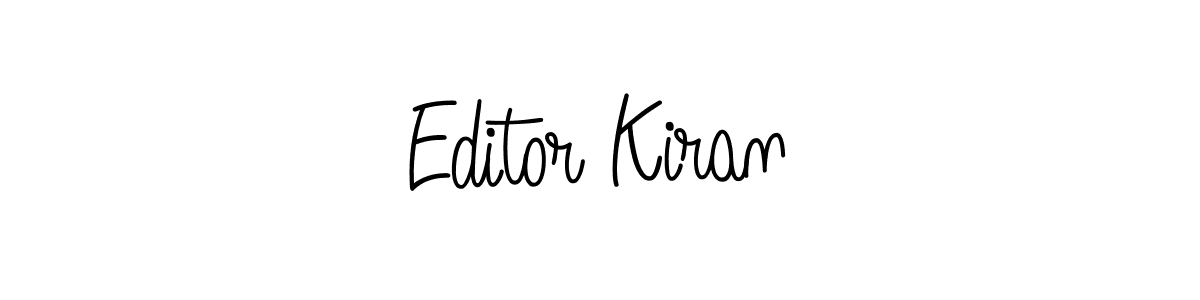 You can use this online signature creator to create a handwritten signature for the name Editor Kiran. This is the best online autograph maker. Editor Kiran signature style 5 images and pictures png