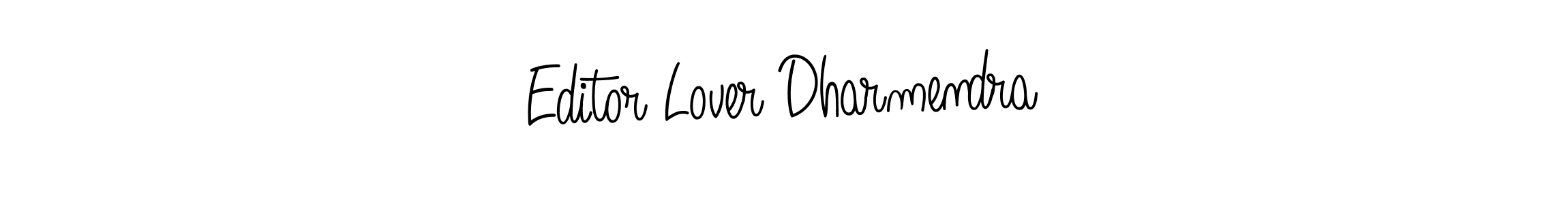Check out images of Autograph of Editor Lover Dharmendra name. Actor Editor Lover Dharmendra Signature Style. Angelique-Rose-font-FFP is a professional sign style online. Editor Lover Dharmendra signature style 5 images and pictures png