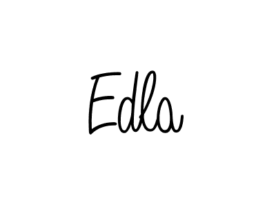Also we have Edla name is the best signature style. Create professional handwritten signature collection using Angelique-Rose-font-FFP autograph style. Edla signature style 5 images and pictures png