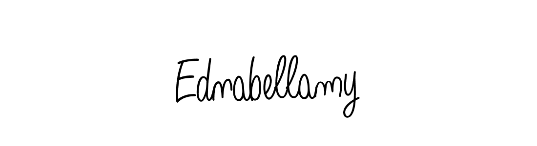 Make a beautiful signature design for name Ednabellamy. With this signature (Angelique-Rose-font-FFP) style, you can create a handwritten signature for free. Ednabellamy signature style 5 images and pictures png