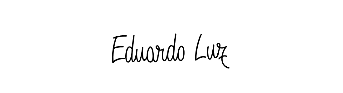 How to Draw Eduardo Luz signature style? Angelique-Rose-font-FFP is a latest design signature styles for name Eduardo Luz. Eduardo Luz signature style 5 images and pictures png