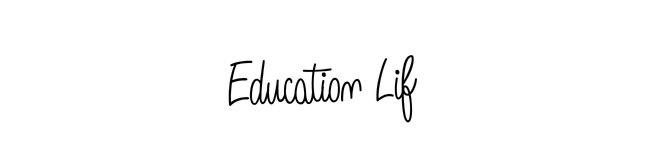 Check out images of Autograph of Education Lif name. Actor Education Lif Signature Style. Angelique-Rose-font-FFP is a professional sign style online. Education Lif signature style 5 images and pictures png