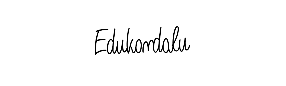 Once you've used our free online signature maker to create your best signature Angelique-Rose-font-FFP style, it's time to enjoy all of the benefits that Edukondalu name signing documents. Edukondalu signature style 5 images and pictures png