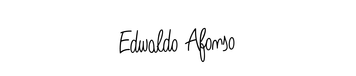 Make a beautiful signature design for name Edwaldo Afonso. With this signature (Angelique-Rose-font-FFP) style, you can create a handwritten signature for free. Edwaldo Afonso signature style 5 images and pictures png