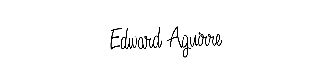 Angelique-Rose-font-FFP is a professional signature style that is perfect for those who want to add a touch of class to their signature. It is also a great choice for those who want to make their signature more unique. Get Edward Aguirre name to fancy signature for free. Edward Aguirre signature style 5 images and pictures png