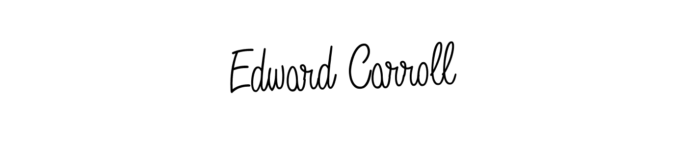Also we have Edward Carroll name is the best signature style. Create professional handwritten signature collection using Angelique-Rose-font-FFP autograph style. Edward Carroll signature style 5 images and pictures png